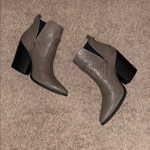 Grey Ankle Booties